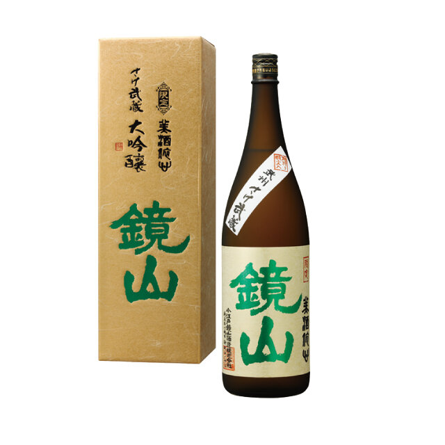 川越市“小江戶鏡山酒造” ●鏡山鮭魚武藏大吟釀(720ml)【會期中限20瓶】含稅2,750日圓