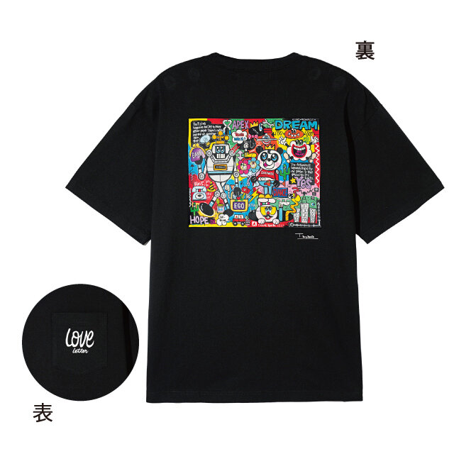 ●帶口袋的T恤(S~XL)含稅6000日圓